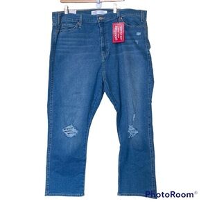 Levi Strauss denim jeans Signature Heritage High rise Straight 22 W36 new NWT